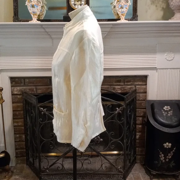 Ruby Rd Ivory Colored Jacket - Picture 5 of 9